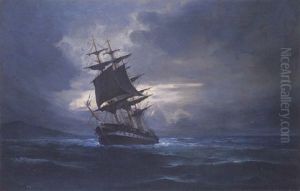 Sailing At Dusk by Vassilios Hatzis