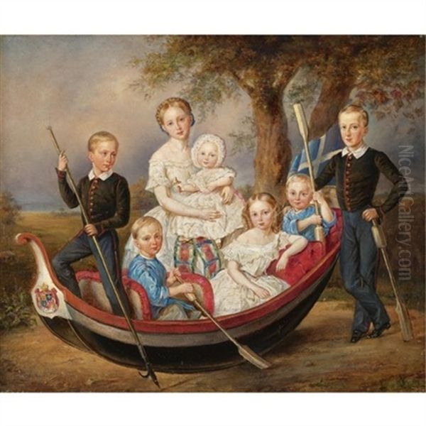 The Children Of The Duke Of Oldenberg - view 1