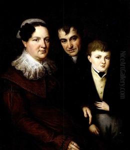 Darstellung Einer Munchner Burgerfamilie by Joseph Hauber