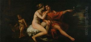Venus Und Adonis by Joseph Hauber