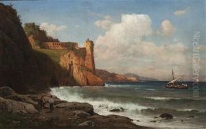 Coast With Lighthouse