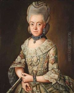 Portrait Der Maria Christina Von Keget In Hofischer Galakleidung thumbnail