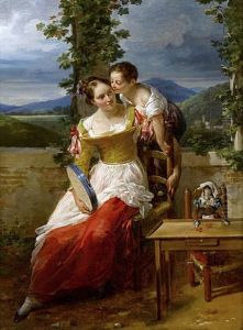 Mother And Child by Hortense Haudebourt Lescot