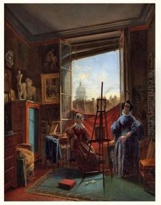 Atelier D'artiste A Paris by Hortense Haudebourt Lescot