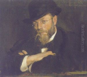 Mannerportrat by Albert Haueisen