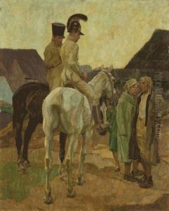 Zwei Kurierreiter Zwei Kurierreiter