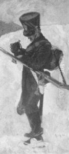 Wartender Soldat by Robert Von Haug
