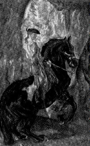 Man On Horse - view 1