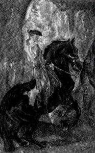 Man On Horse by Robert Von Haug