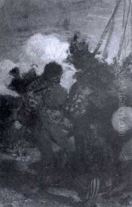 Vor Der Schlacht by Robert Von Haug
