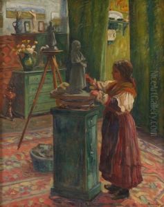 I Atelieet by Marie Hauge
