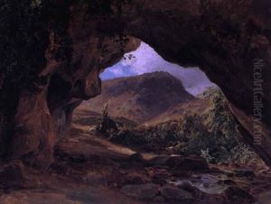 Italien, Landschaft Bei Rom by Gustav Von Haugk