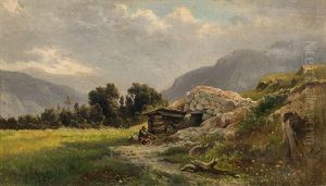 Mountainscape by Carl Haunold