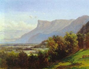Motiv Aus Der Gegend Um Meran by Carl Haunold