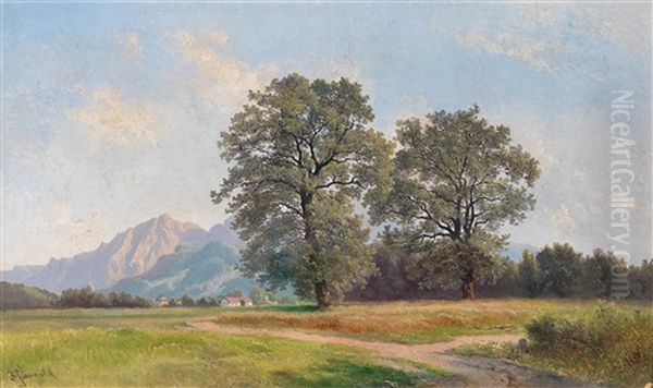 Landschaftsmotiv Aus Dem Salzburgischen - view 1