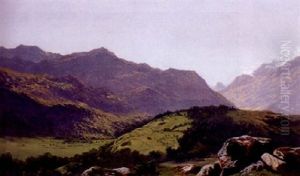 Sommerliche Gebirgslandschaft Sommerliche Gebirgslandschaft