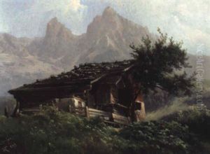 Almhutte Bei Werfen