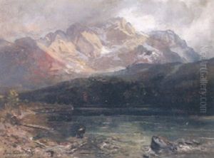 Der Eibsee Mit Zugspitze