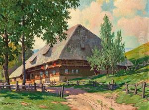 Summer At The Black Forest by Karl Hauptmann