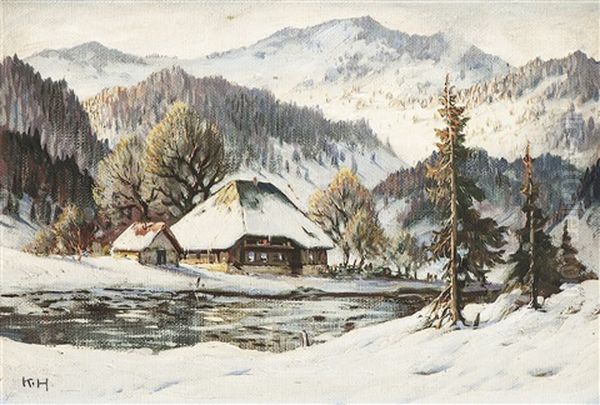 Sonniger Wintertag Im Schwarzwald - view 1
