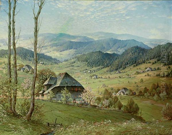 Fruhling Im Elztal Im Schwarzwald - view 1