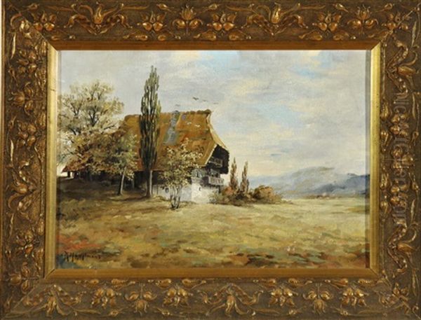 Herbstliche Landschaft Mit Schwarzwaldhaus - view 1