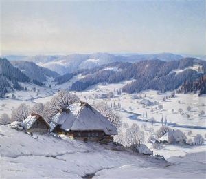 Grose Schwarzwald Winterlandschaft Grose Schwarzwald Winterlandschaft