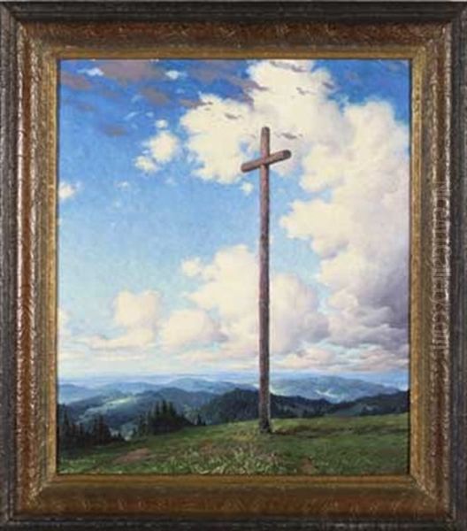Gipfelkreuz Auf Dem Feldberg - view 1