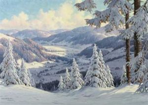 Sonniger Wintertag Sonniger Wintertag