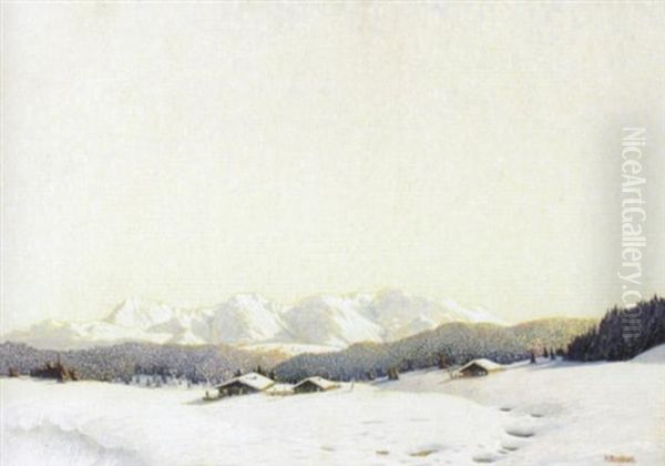 Winterliche Gebirgslandschaft - view 1