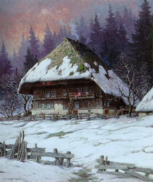 Schwarzwaldhof Im Schnee - view 1