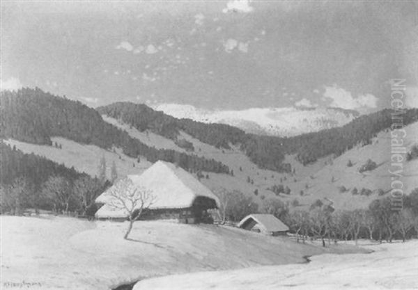 Schwarzwalder Vogtshof Im Winter - view 1