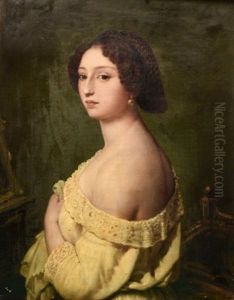 Modele Au Dos Nu by Maximilian Albert Hauschild