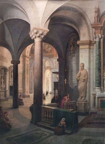 Interieur D"eglise - view 1