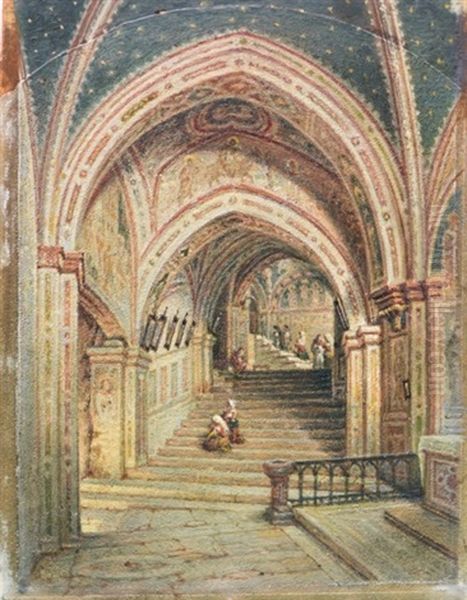 Interieur D"eglise, Assise - view 1