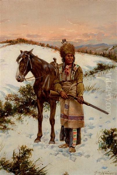 Winter Hunt - Sioux - view 1