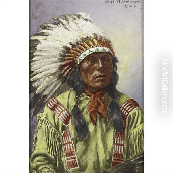 Chief Yellow Horse Sioux - view 1