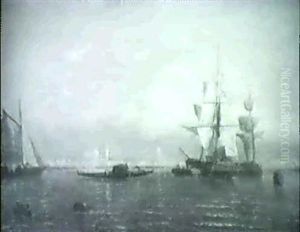 Venezianische Ansicht by Rudolf Eduard Hauser