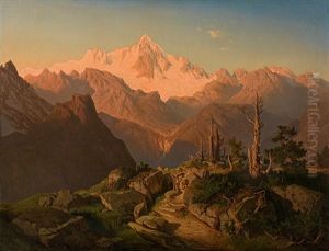 Evening Atmosphere In The Mountains
