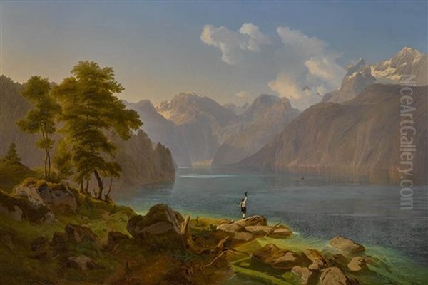 Vorderer Gosausee Mit Dachstein - view 1