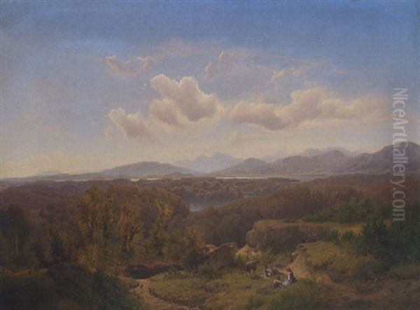 Blick Auf Den Chiemsee - view 1