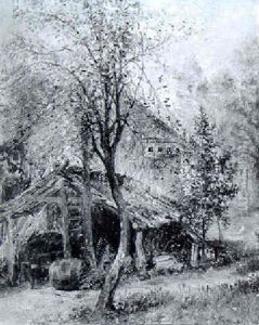 Bauerngehoft by Rudolf Hausleithner