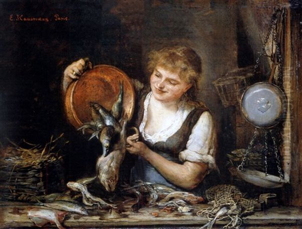 Die Fischverkauferin - view 1