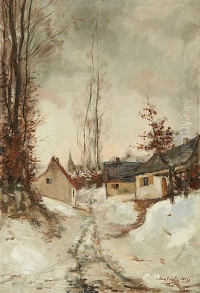 Le Village Sous La Neige - view 1