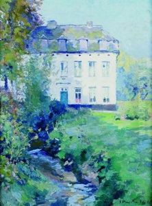 Ruisseau Pres De La Maison by Gaston Haustrate