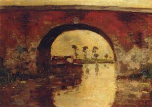 A Barge By A Bridge A Barge By A Bridge