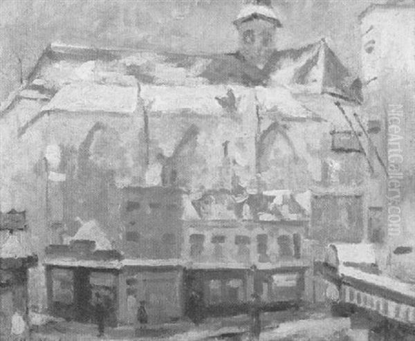 Winterliche Strasenszene - view 1