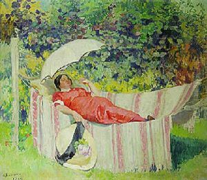 A Lazy Summer Afternoon by Gaston Haustrate
