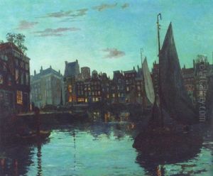 Amsterdam At Dusk