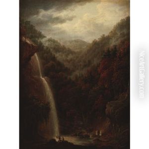 Kaaterskill Falls by Robert Havell Jr.